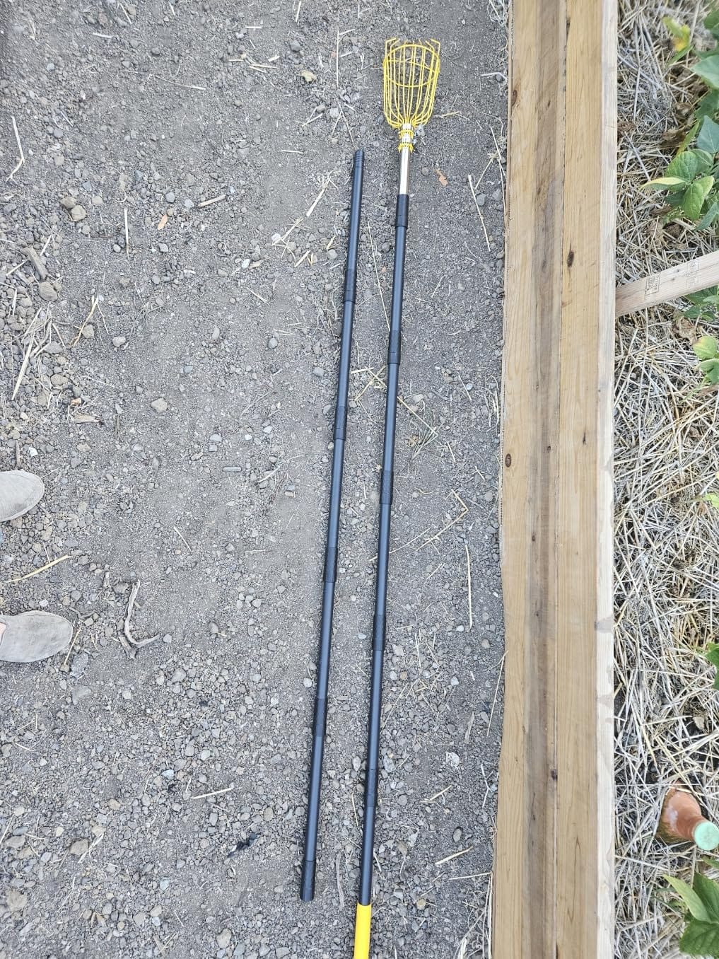 13.5FT Fruit Picker with Basket, Apple Picking Tool 35–161