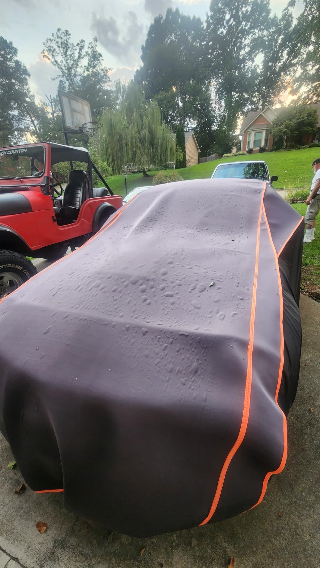 Hail Protector Car Cover, Thickened Multi-Layered EVA Size A3 (187-198inch) customer photo 1