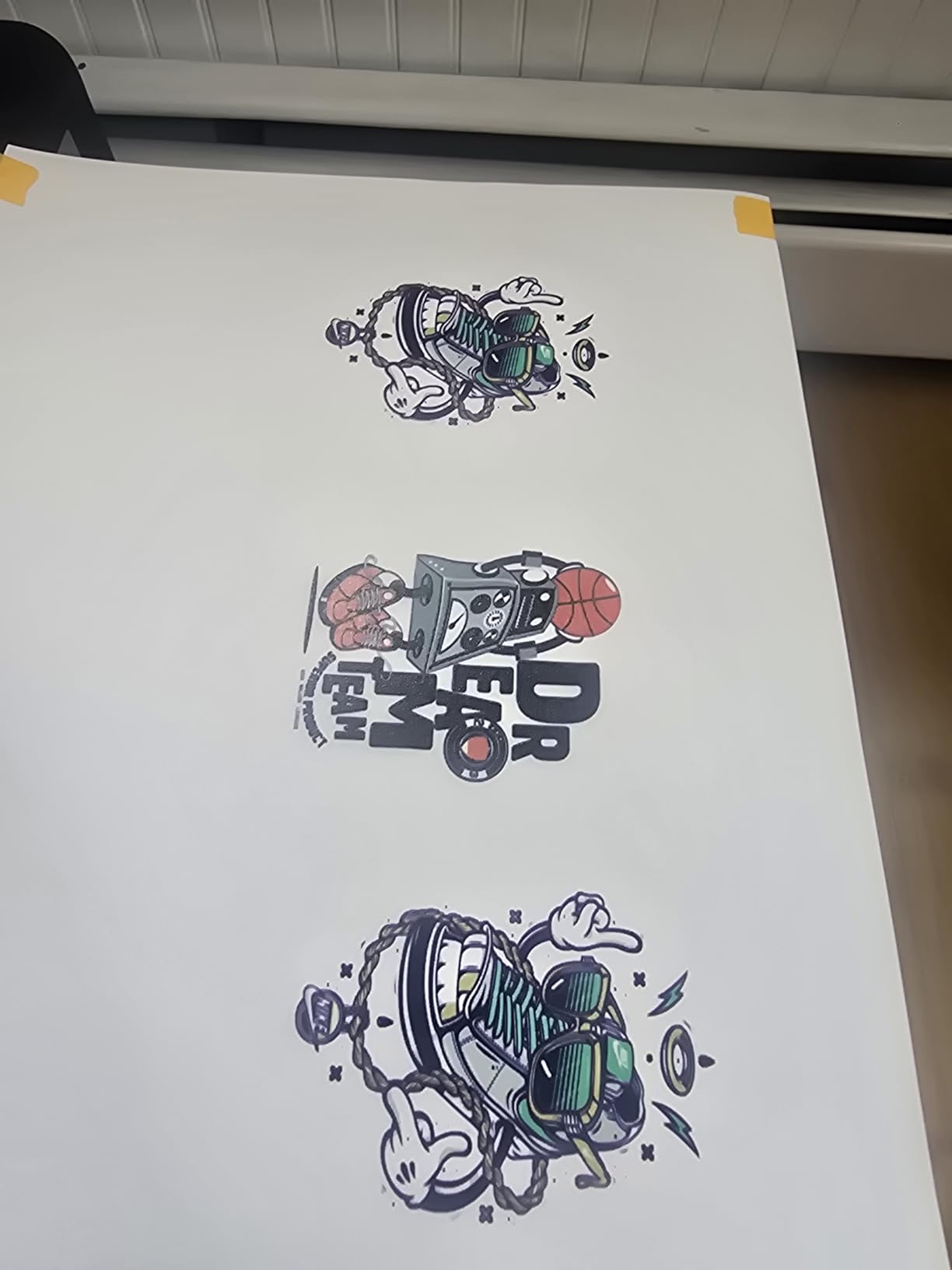 DXZ Upgraded A3 UV Printer with L805 6-Color Printhead, Vacuum Platform & White Ink System - High-Resolution Flatbed Printing for Phone Cases, Bottles, Wood & More (Printer+Laptop) customer photo 1