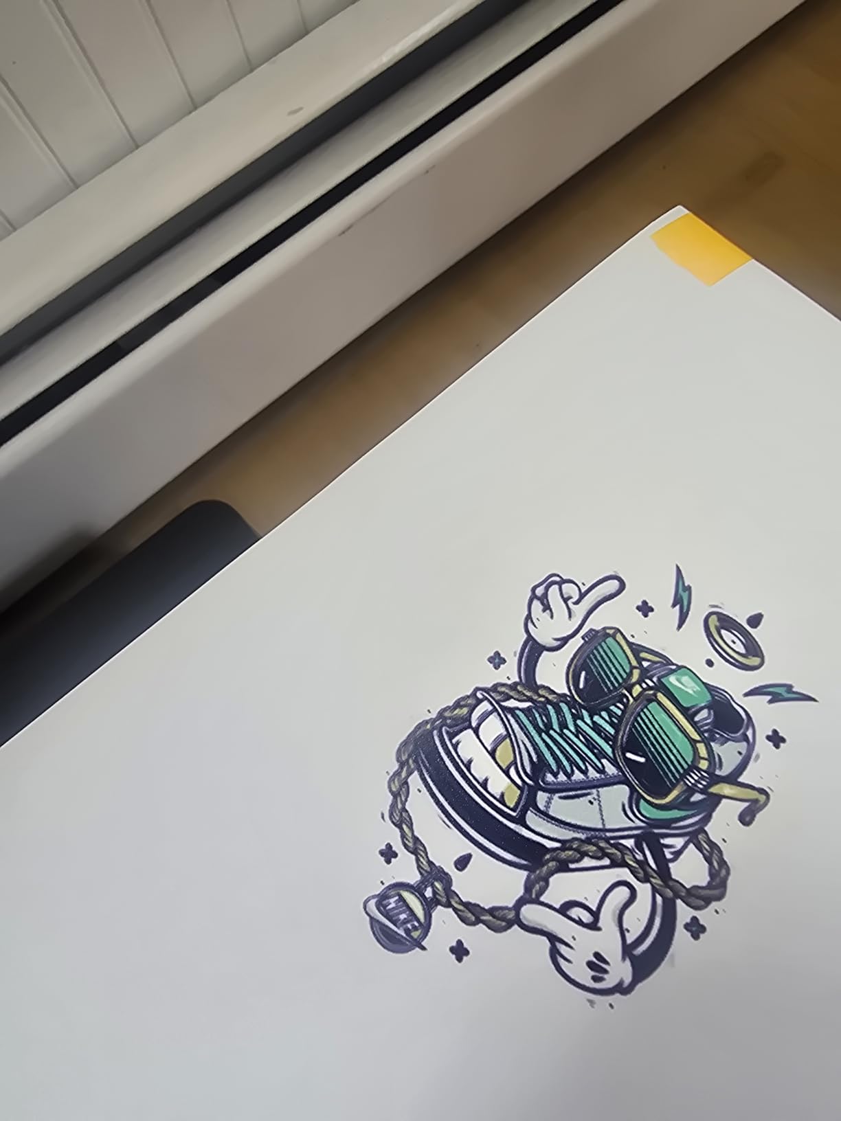 DXZ Upgraded A3 UV Printer with L805 6-Color Printhead, Vacuum Platform & White Ink System - High-Resolution Flatbed Printing for Phone Cases, Bottles, Wood & More (Printer+Laptop) customer photo 2