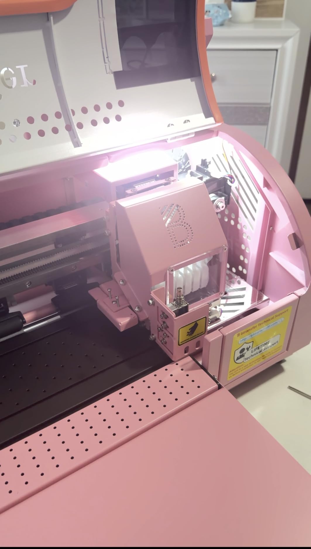 A3 M1630 Pro DTF Printer, T-Shirt Printing, Auto Maintenance | Includes Printing Software Pre-Installed Laptop, Supplies, Build-in Film Cutter, For Custom T-Shirt & Apparel customer photo 1