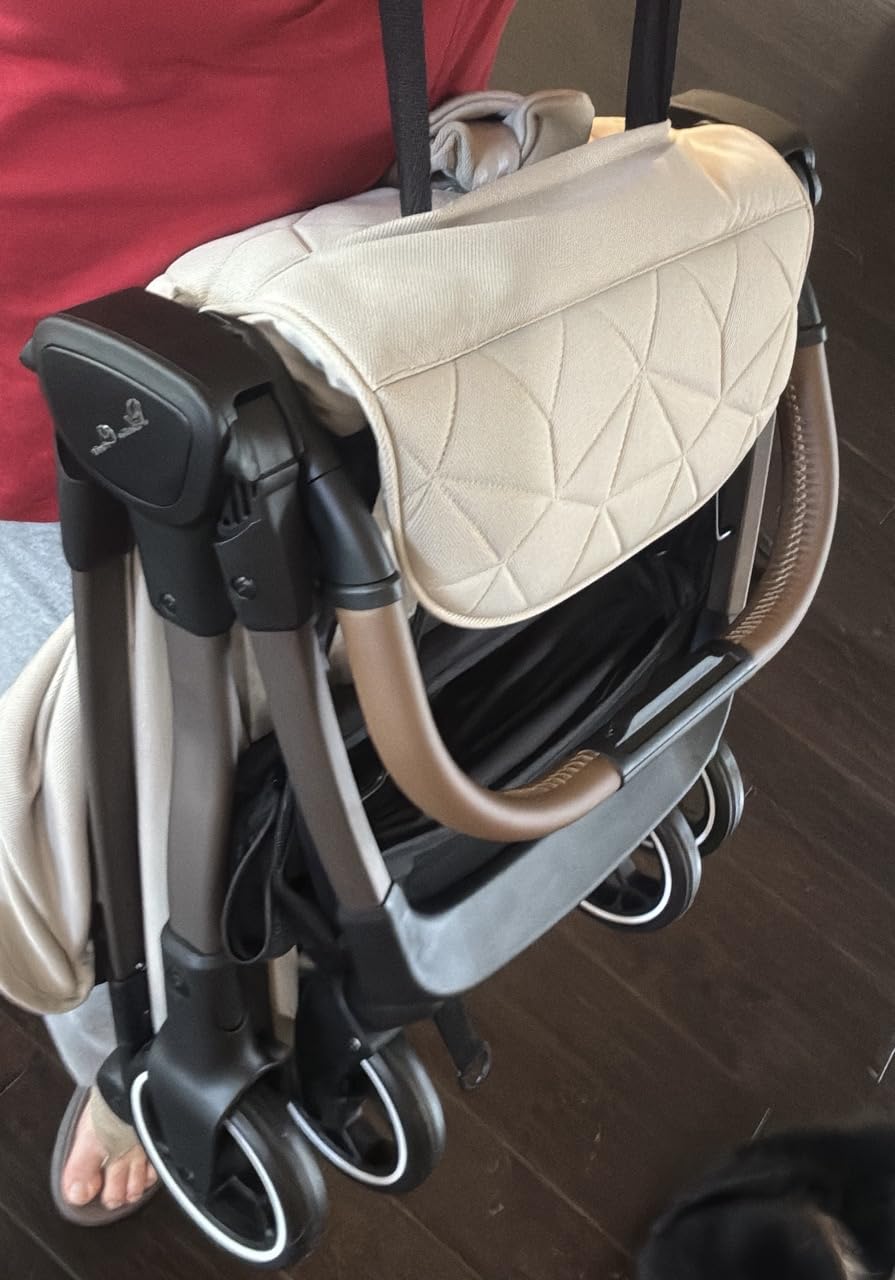 Silver Cross Clic Compact Travel Stroller – (Conifer) – Lightweight Baby Stroller for Airplane Travel – One-Hand Fold, Lie-Flat Infant & Toddler Seat – Birth to 55 lb customer photo 2