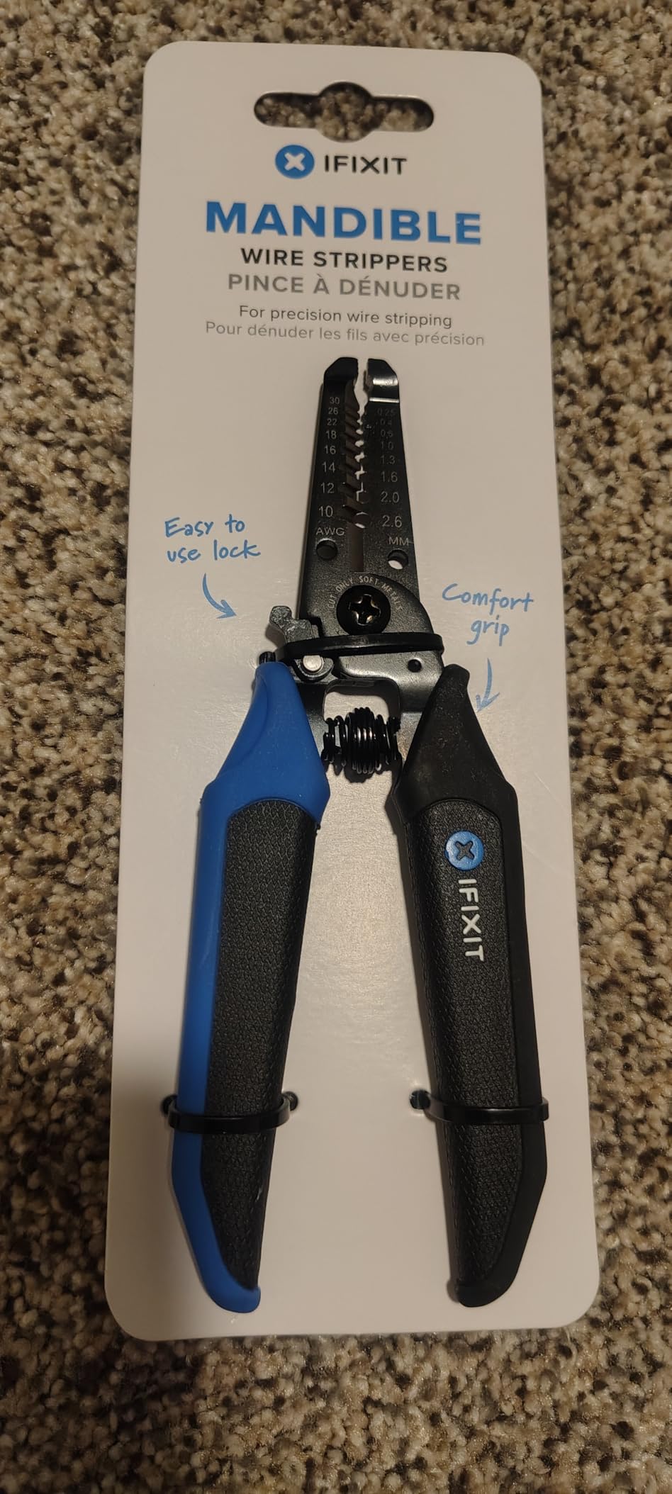 iFixit Mandible Wire Strippers - Auto-Open Latch for Electronics Repair customer photo 2