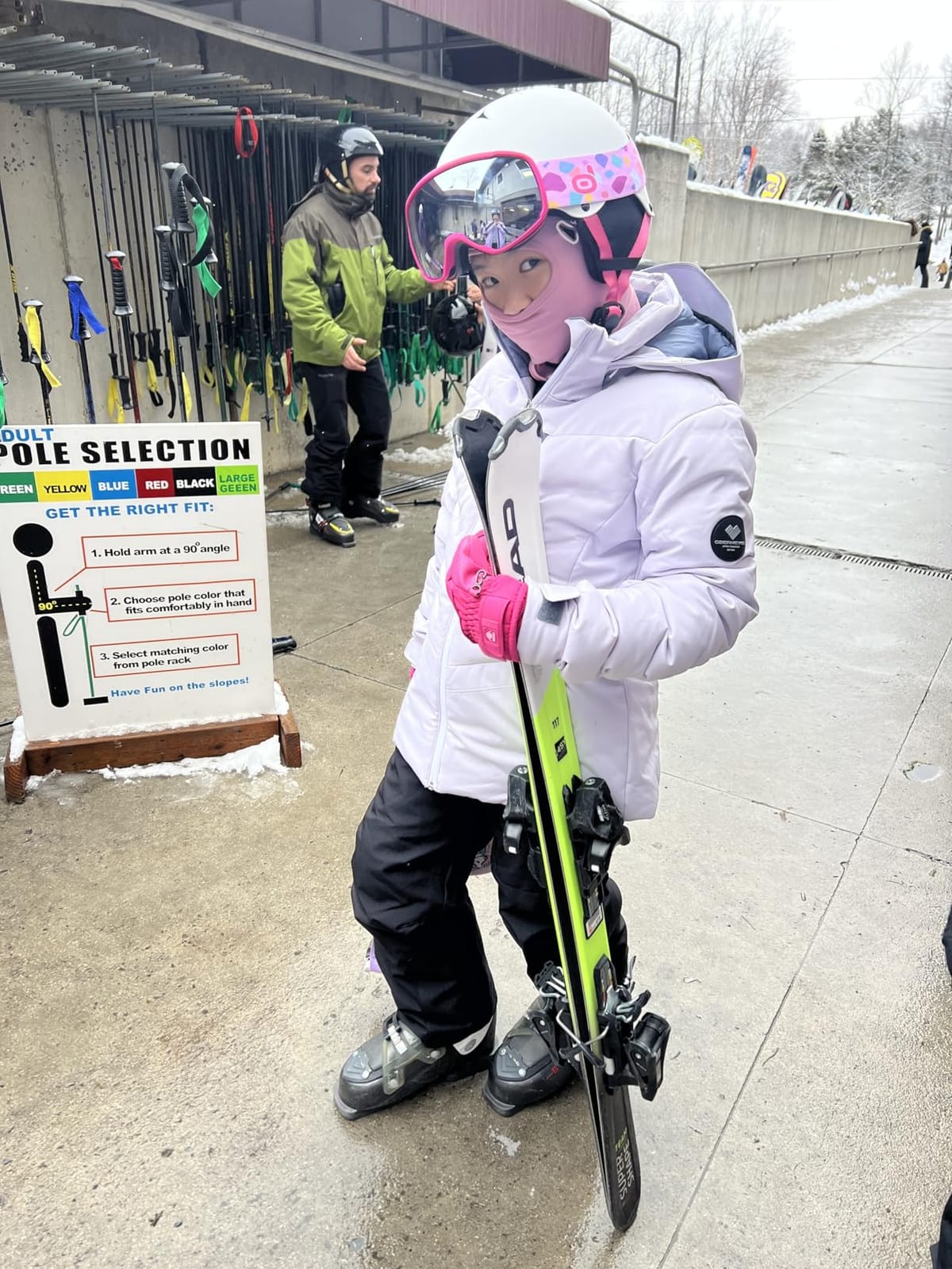 SNOWER Kids Ski Helmet with OTG Ski Goggles Snow/Snowboard Helmet customer photo 1