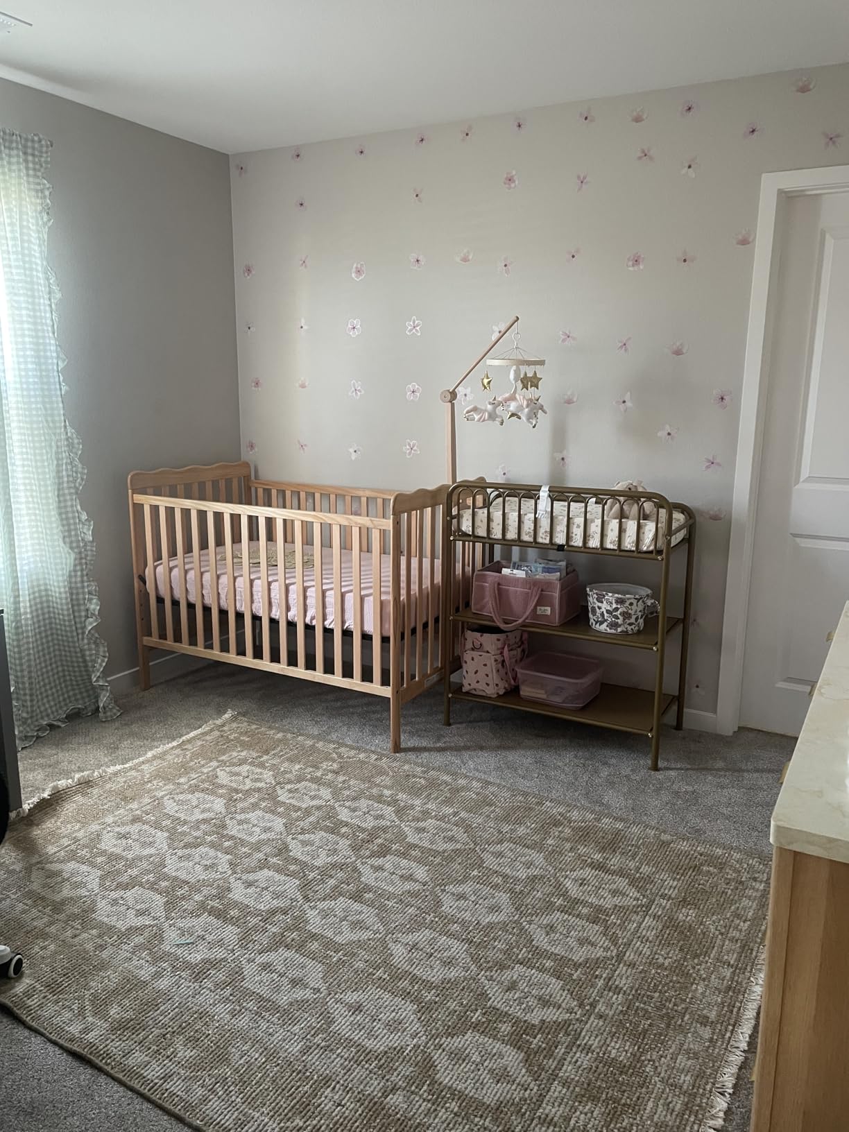 Dream On Me Full Size Carson 3-in-1 Convertible Baby Crib, Locking Wheels customer photo 1