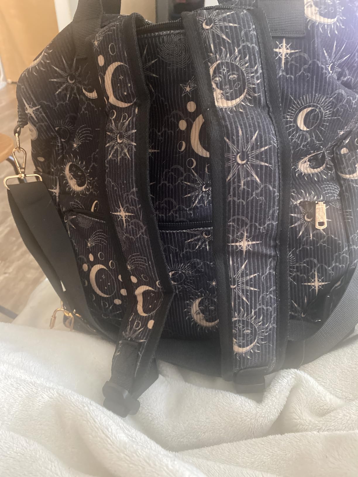Diaper Backpack Totepack Crossbody 3 in 1 Laptop Tote with Insulated Pocket customer photo 2