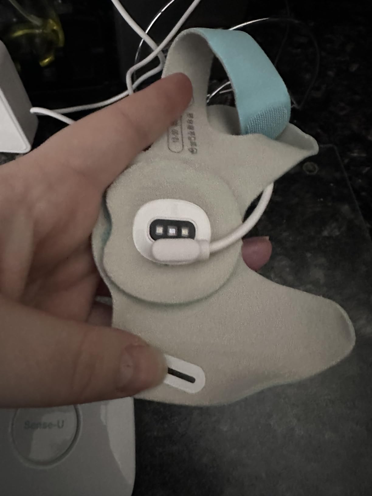 Sense-U Smart Baby Sock Monitor and 2.5K PTZ Camera, Tracks Heart Rate, Sleep Trends & Movement Anytime Anywhere, Video Monitor customer photo 2