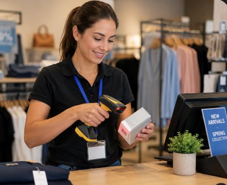 NetumScan Industrial Bluetooth QR Barcode Scanner, IP67 Waterproof & 7M Drop Proof, 2600mAh Wireless 1D 2D Bar Code Scanner with Charging Stand for Store, POS, Computer, iPhone, Android RD-1288(NS) customer photo 2