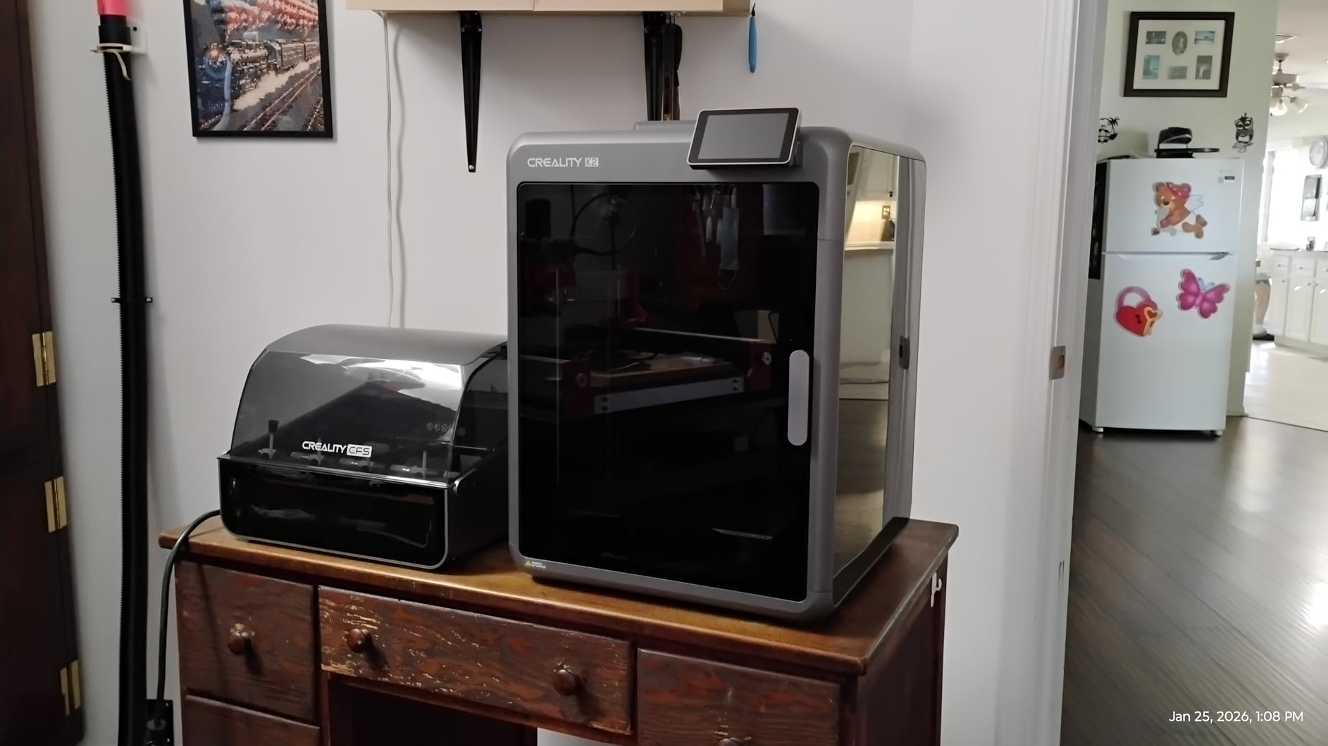 Creality K2 Pro Combo 3D Printer with CFS, 600mm/s, 300mm Build customer photo 1
