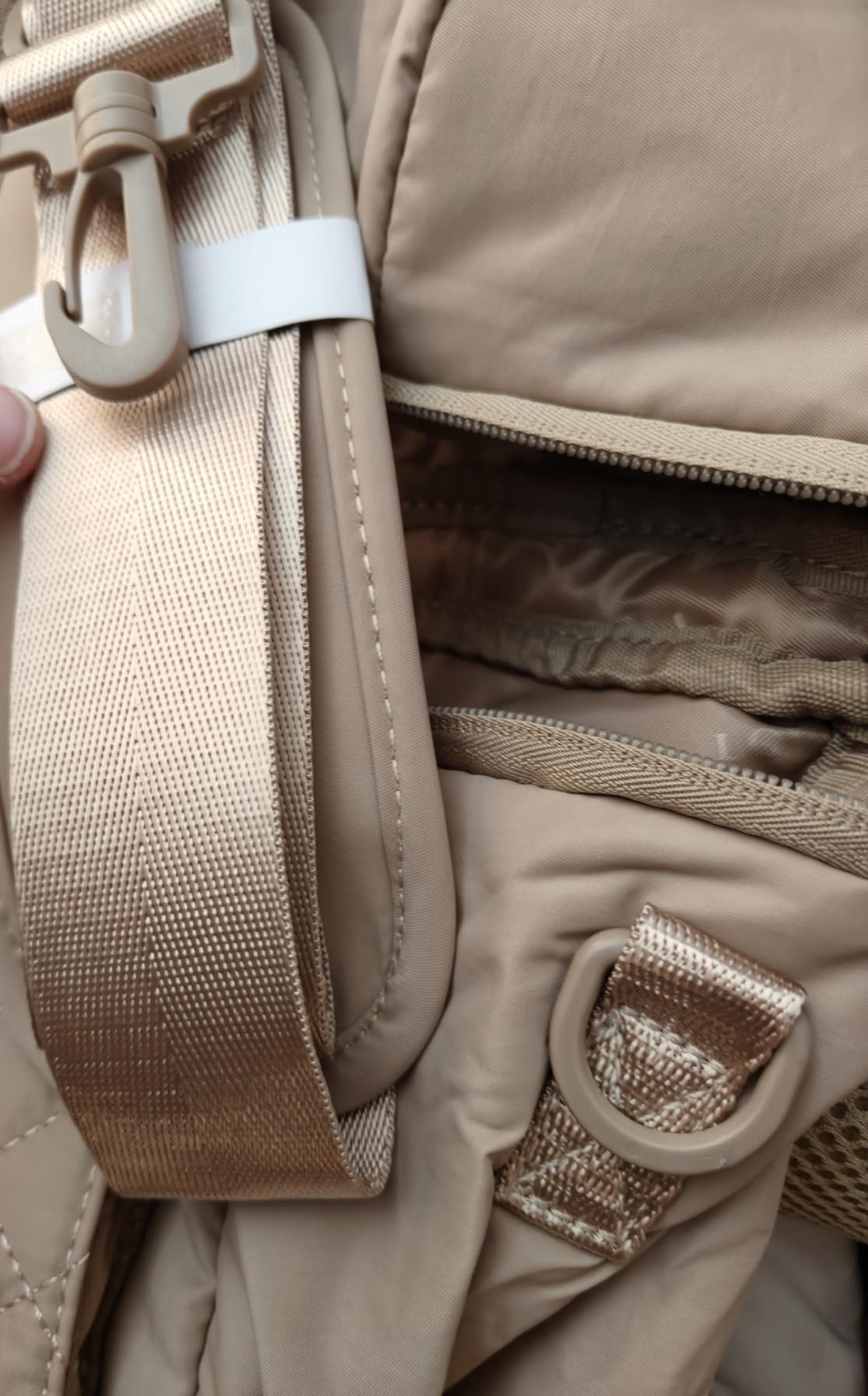 LOVEVOOK Diaper Bag Backpack, 3 in 1 Baby Bag with Changing Pad & Detachable Straps, Large Diaper Backpack for Mom Dad with Stroller Buckles customer photo 1