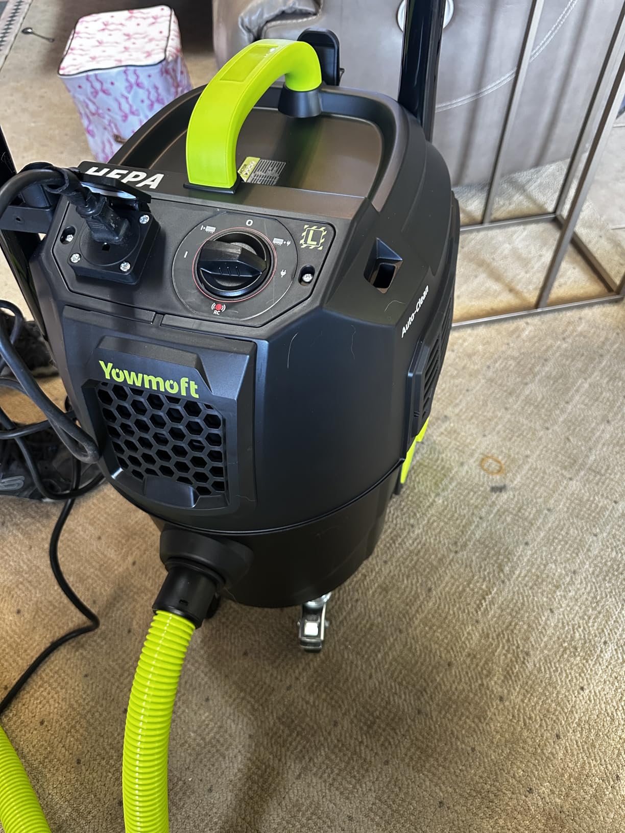 8-Gallon Dust Extractor for Woodworking 150CFM | CVLA30 Auto HEPA Clean, Remote Control, Power Tool Connector, True HEPA Filter, for Workshop & Construction Sites customer photo 2