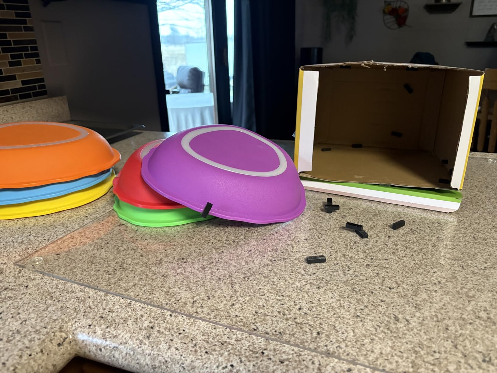 Rechargeable Stepping Stones for Kids, 6pcs Music and Light Up Non-Slip Balance Sensory Toys for Toddler, Kids Indoor and Outdoor Play Equipment, Birthday Gifts Toys for 2 3 4 5+ Year Old Kids customer photo 1
