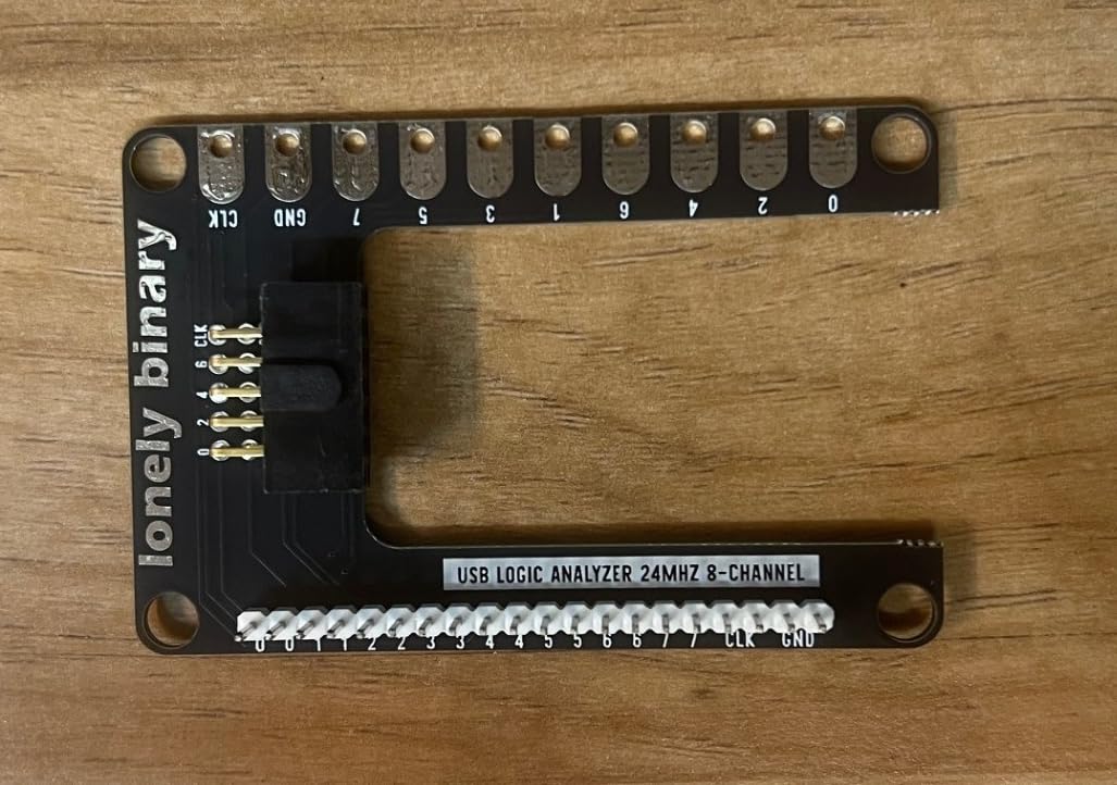 LONELY BINARY Logic Analyzer Kit, 8 Channel 24MHz USB with Breakout Boards customer photo 2