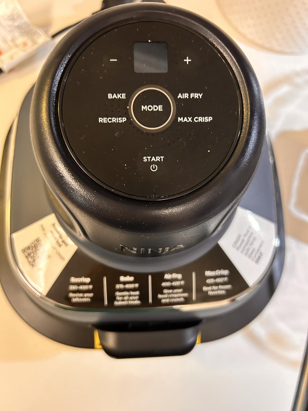 Ninja Crispi Glass Air Fryer, 4-in-1, Ginger Snap, FN101GD customer photo 1