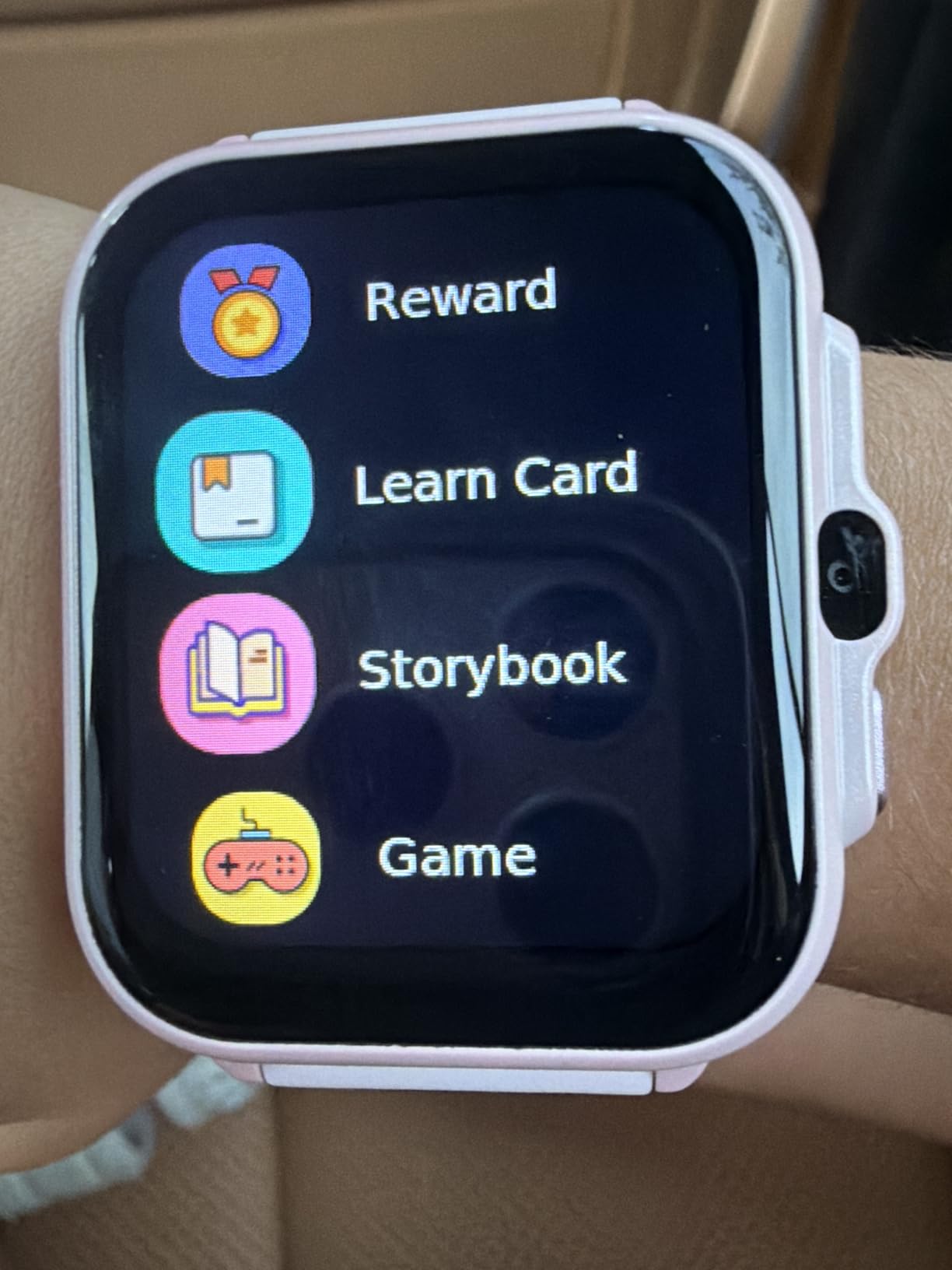 Smart Watch for Kids Boys Age 5-12, Ai Functions Games HD Touch Screen Watches with Video Camera Music Player Pedometer Heart Rate Sleep Tracker Christmas Birthday Gifts for Girls (Pink, 1.85