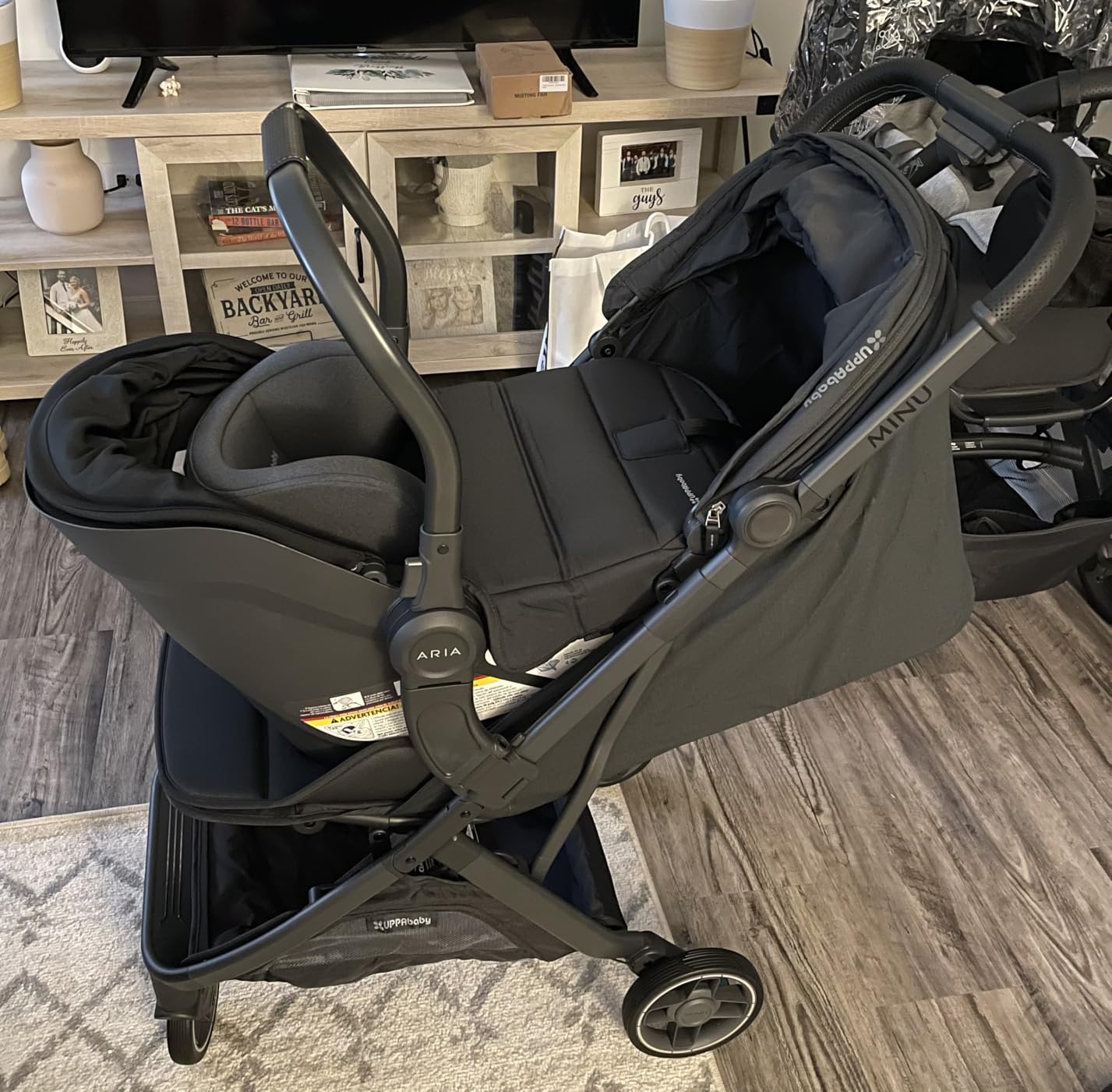 UPPAbaby Aria V2 Lightweight Infant Car Seat - Load Leg & Cover - Greyson customer photo 1