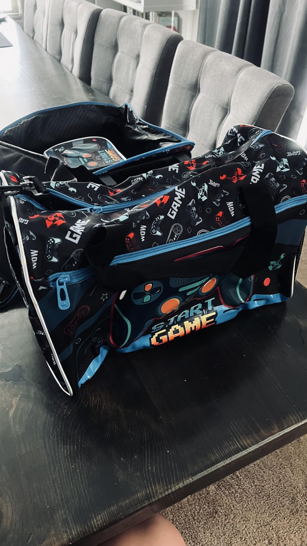 Kids Basketball Luggage with Wheels Suitcases Travel Softside Suitcases 16