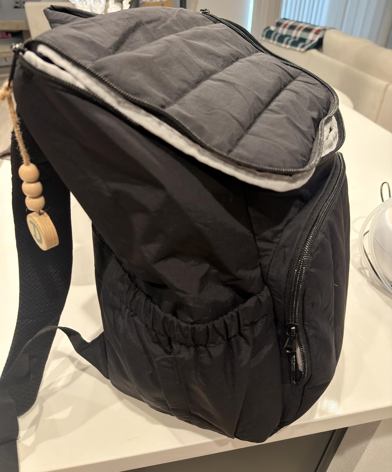 BAGSMART Diaper Bag Backpack with Changing Pad, Insulated Bottle Holders customer photo 2