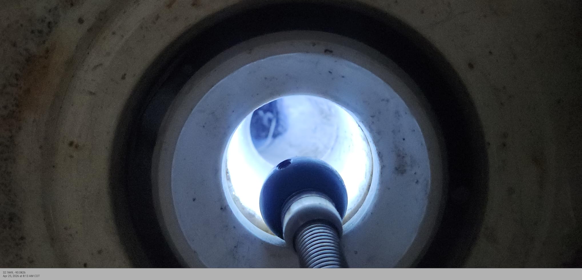 Sewer Camera 100FT, 5'' HD 1080P w/DVR-32GB Pipe Inspection Camera 5000mAh | Drain Camera IP68 Waterproof Snake Plumbing Tool with Lights 100FT Marked Cable Borescope with Lights 6 LED Plumbing Cameras customer photo 1