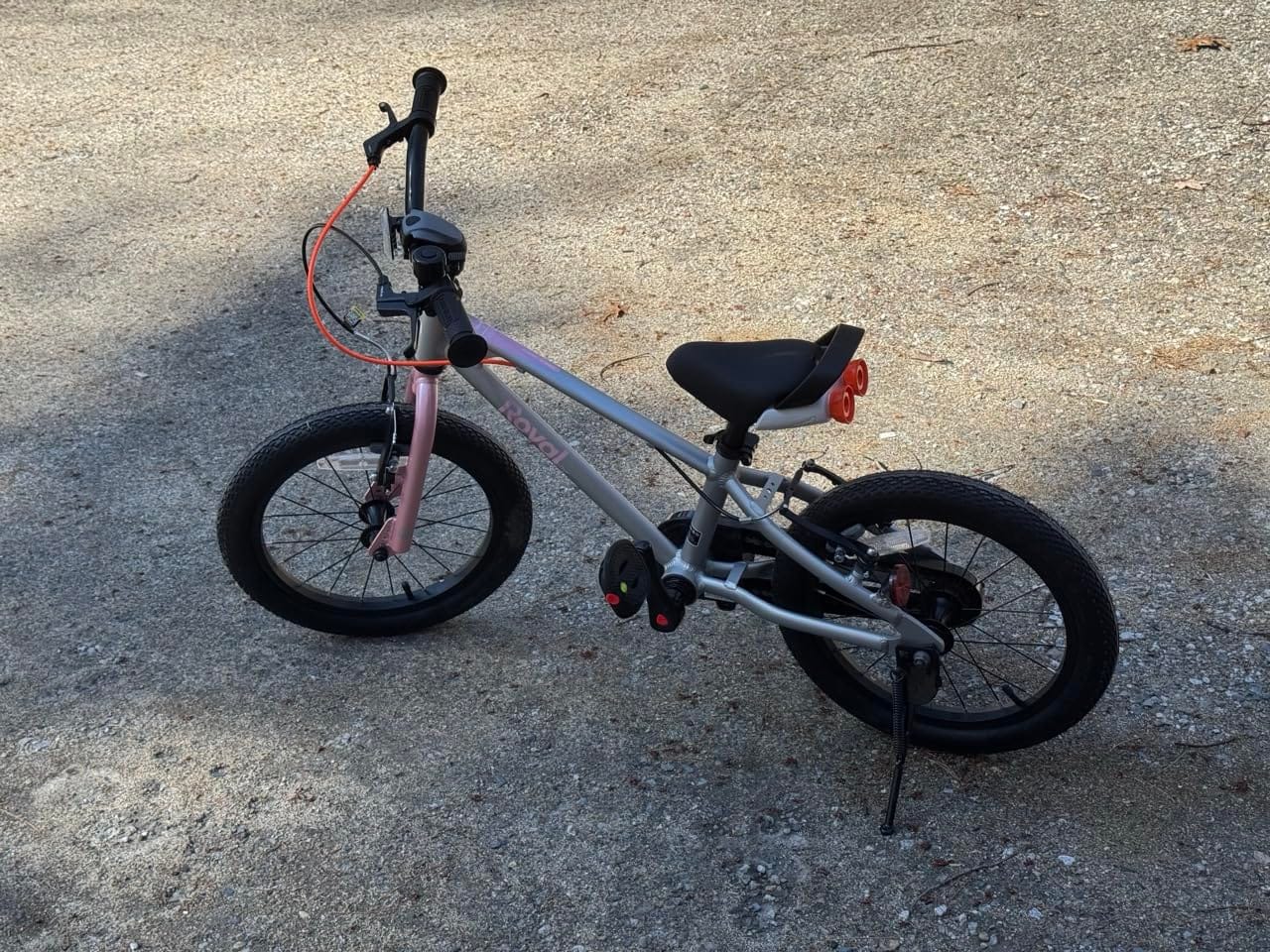 RoyalBaby EZ-Pro Kids Bike, Lightweight Aluminum 2-in-1 Balance to Pedal Bike with One-Key Switch, 14 16 18 20 Inch for Age 3-10 Years customer photo 2