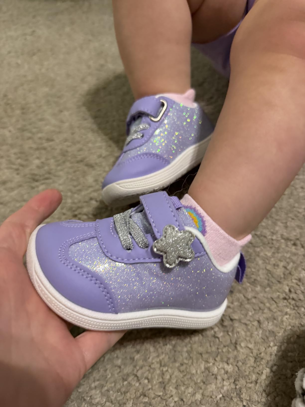 STQ Toddler Girls Boys Wide Toe Barefoot Shoes Kids Walking Tennis Comfort Sneakers Lightweight Breathable Gym Shoe customer photo 1