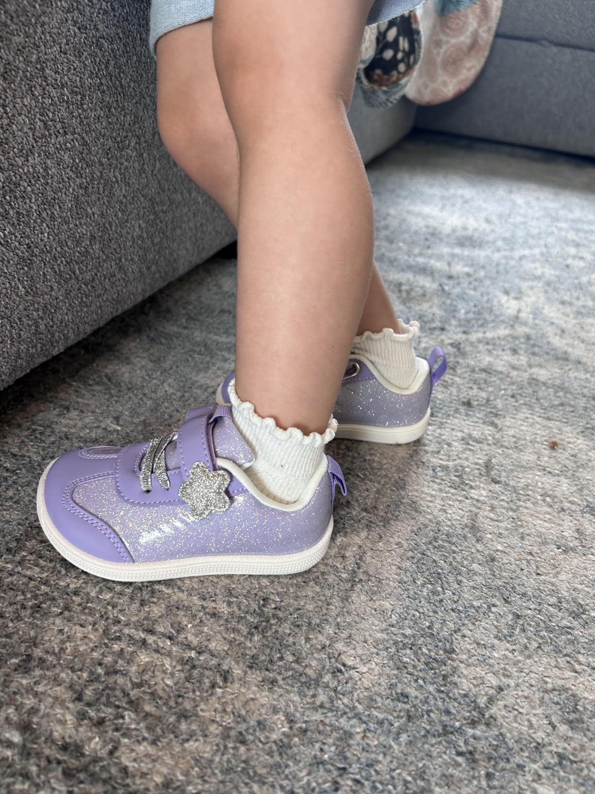 STQ Toddler Girls Boys Wide Toe Barefoot Shoes Kids Walking Tennis Comfort Sneakers Lightweight Breathable Gym Shoe customer photo 2