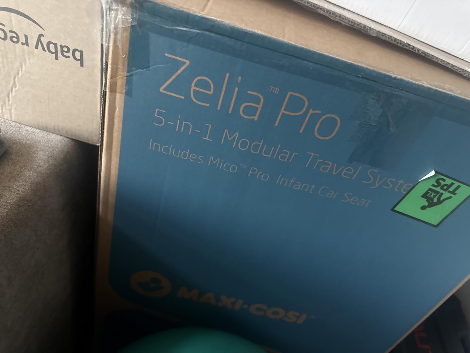 Maxi-Cosi Zelia Pro 5-in-1 Travel System with Mico Pro Infant Car Seat and Baby Stroller Combo, Reversible Seat, Large Wheels, Adjustable Handle, Newborn to Toddler, Lightweight, Seascape customer photo 2