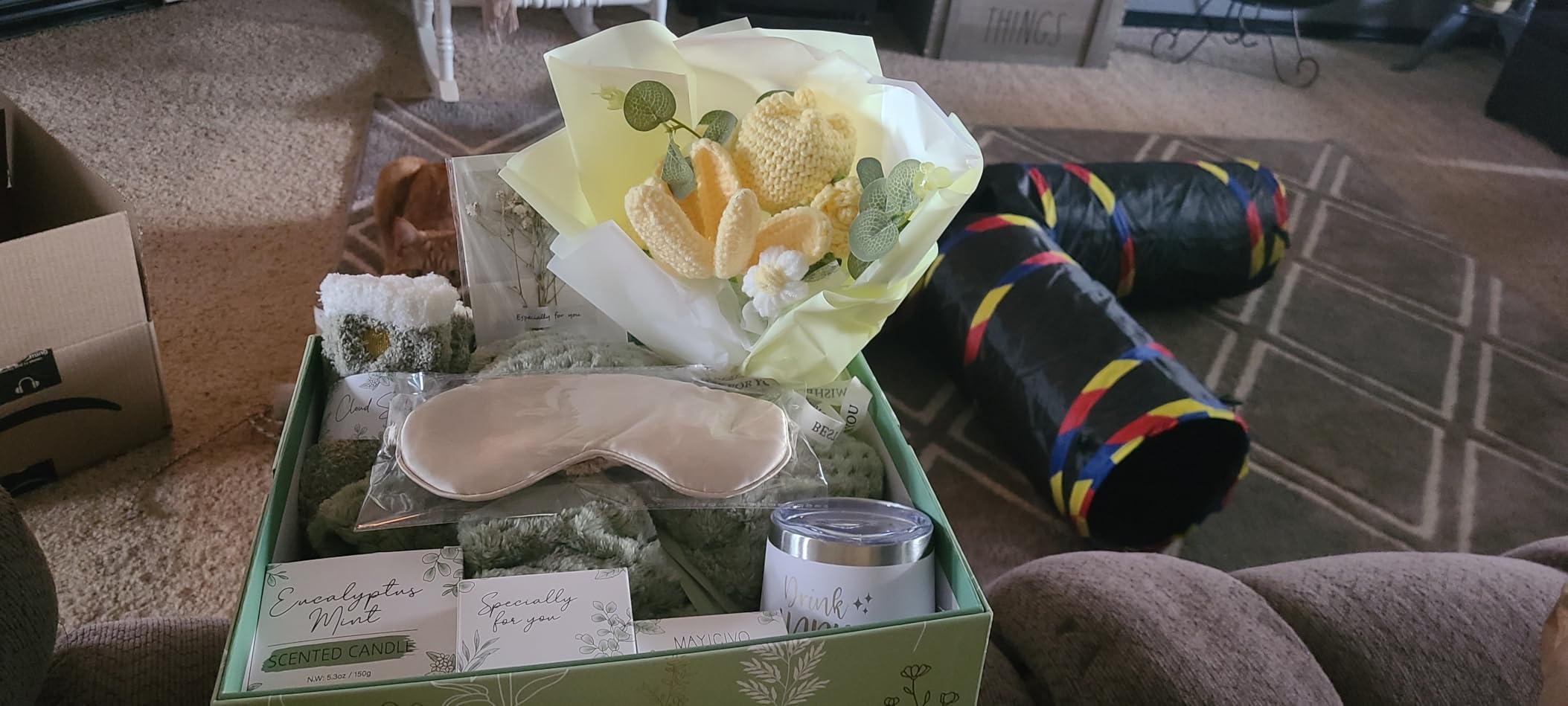 Birthday Gifts for Women, Spa Self Care Package Get Well Soon Gift Baskets customer photo 1