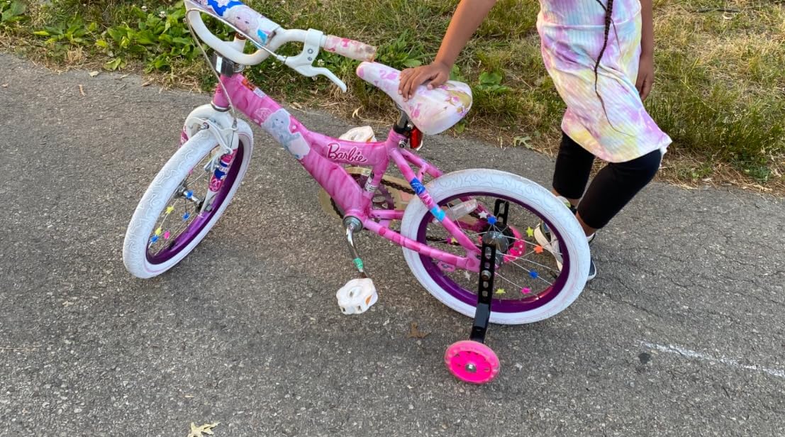 DDJKCZ Training Wheels for Bicycle,Compatible for 12 14 16 18 20 inch Bikes customer photo 1
