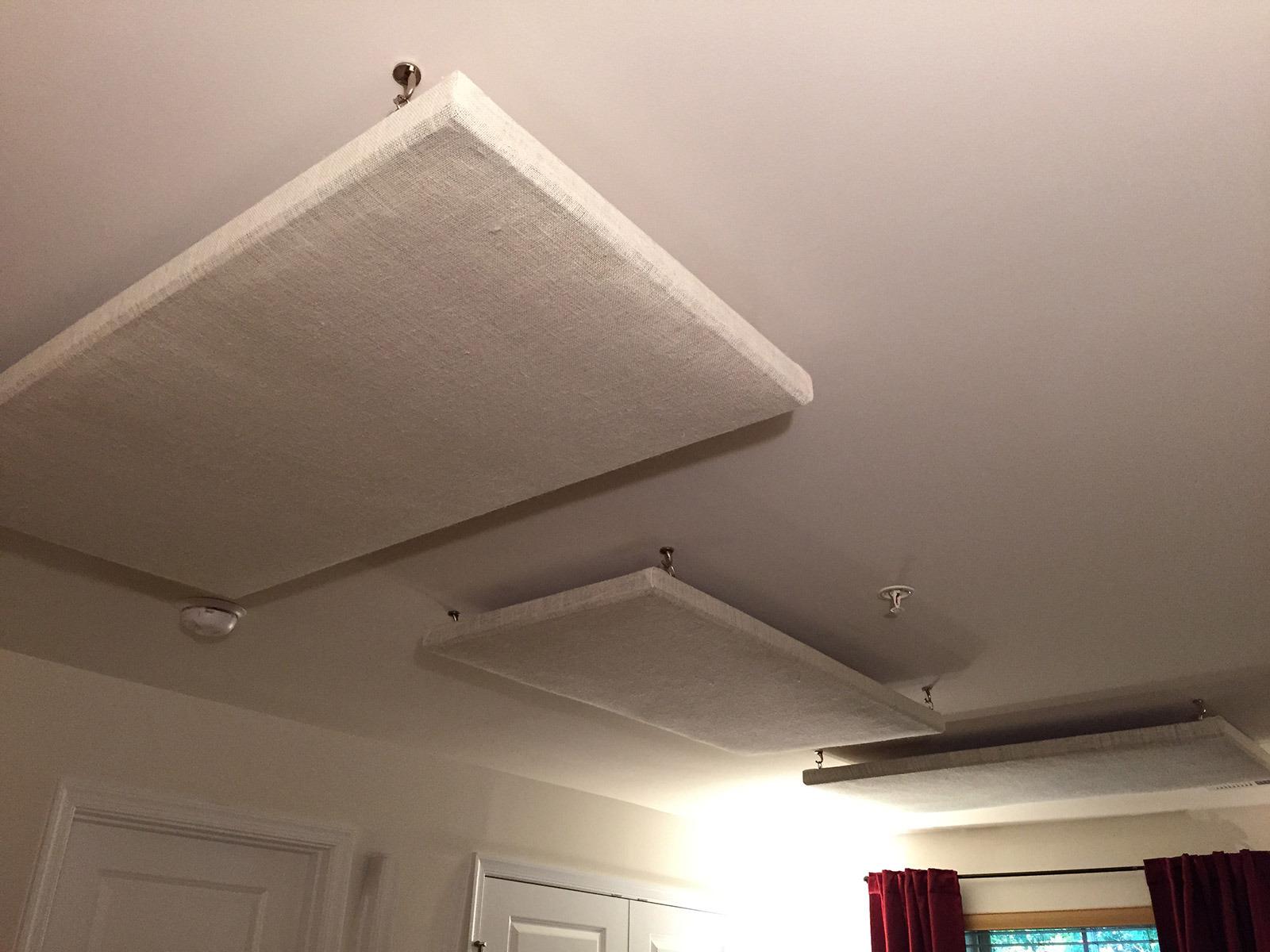 ATS Acoustic Panel 24x48x2 Inches, Beveled Edge (Fog) customer photo 2