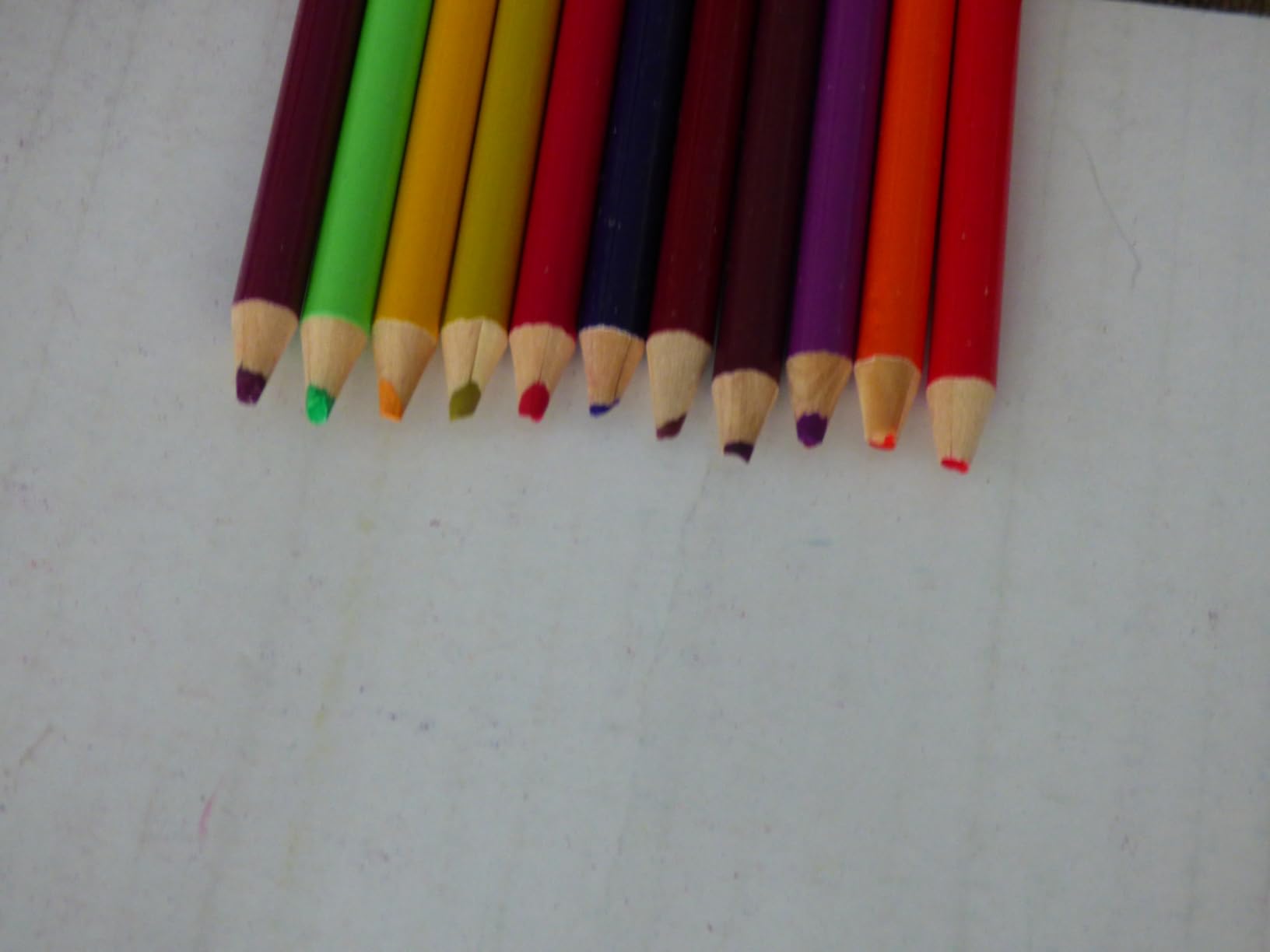 Prang Easy to Hold, Short Triangular Colored Pencils with Sharpener customer photo 2