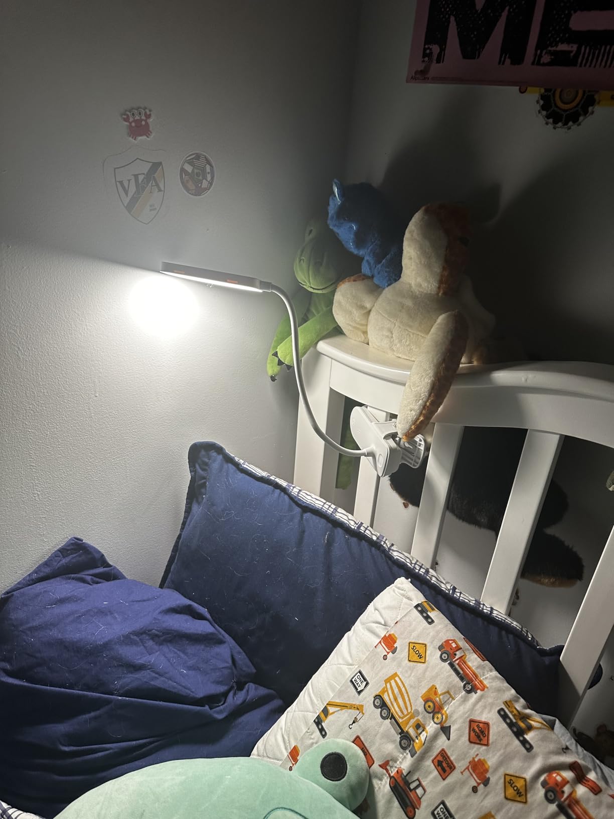 Pink Desk Lamp for Dorm Lamp, 9 Brightness+5 Color Clip on Light, Cute Lamp customer photo 1
