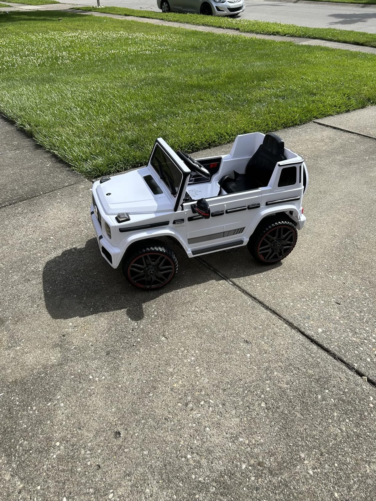 Mercedes-Benz G63 Kids Ride On Car, 12V Toddler Electric Car with Remote | Licensed Mercedes G Wagon, parental remote control, durable body, LED lights, music, upgraded motors and soft start safety customer photo 2