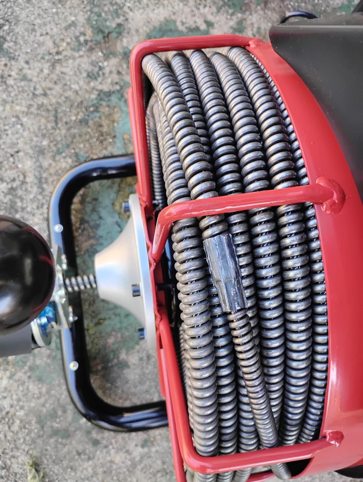 VEVOR Drain Cleaner Machine 100 FT x 3/4 Inch Auto Feed Sewer Snake Auger | Efficient Clog Clearing for 4