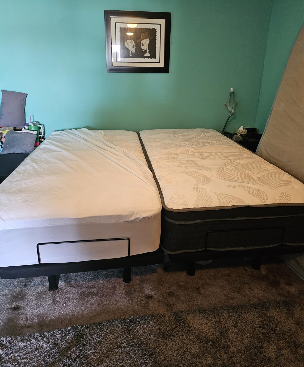 Twin XL Mattress, 8 Inch Cooling Memory Foam XL Twin for Adjustable Bed customer photo 1