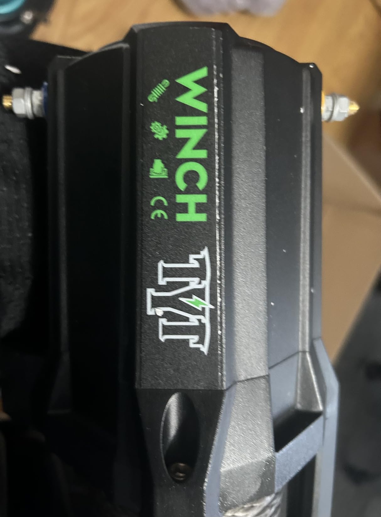 TYT 3000 lb ATV Winch with Wireless Remote and Wired Switch,12V DC Electric Winch Synthetic Winch Rope with Fairlead and Winch Mounting Plate customer photo 2