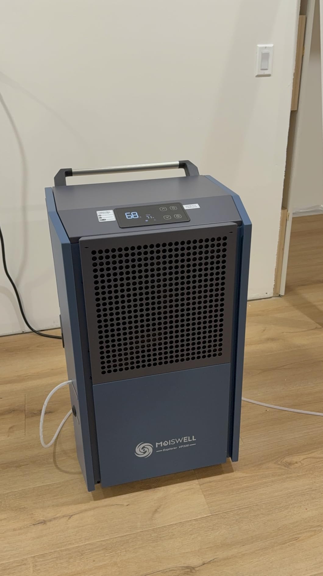 305 Pints Commercial Dehumidifier with Pump for Basement | Auto Defrost | Industrial Commercial Grade Dehumidifiers with Drain Hose Heavy Duty for Large Spaces Water Damage Restoration | Timer customer photo 1