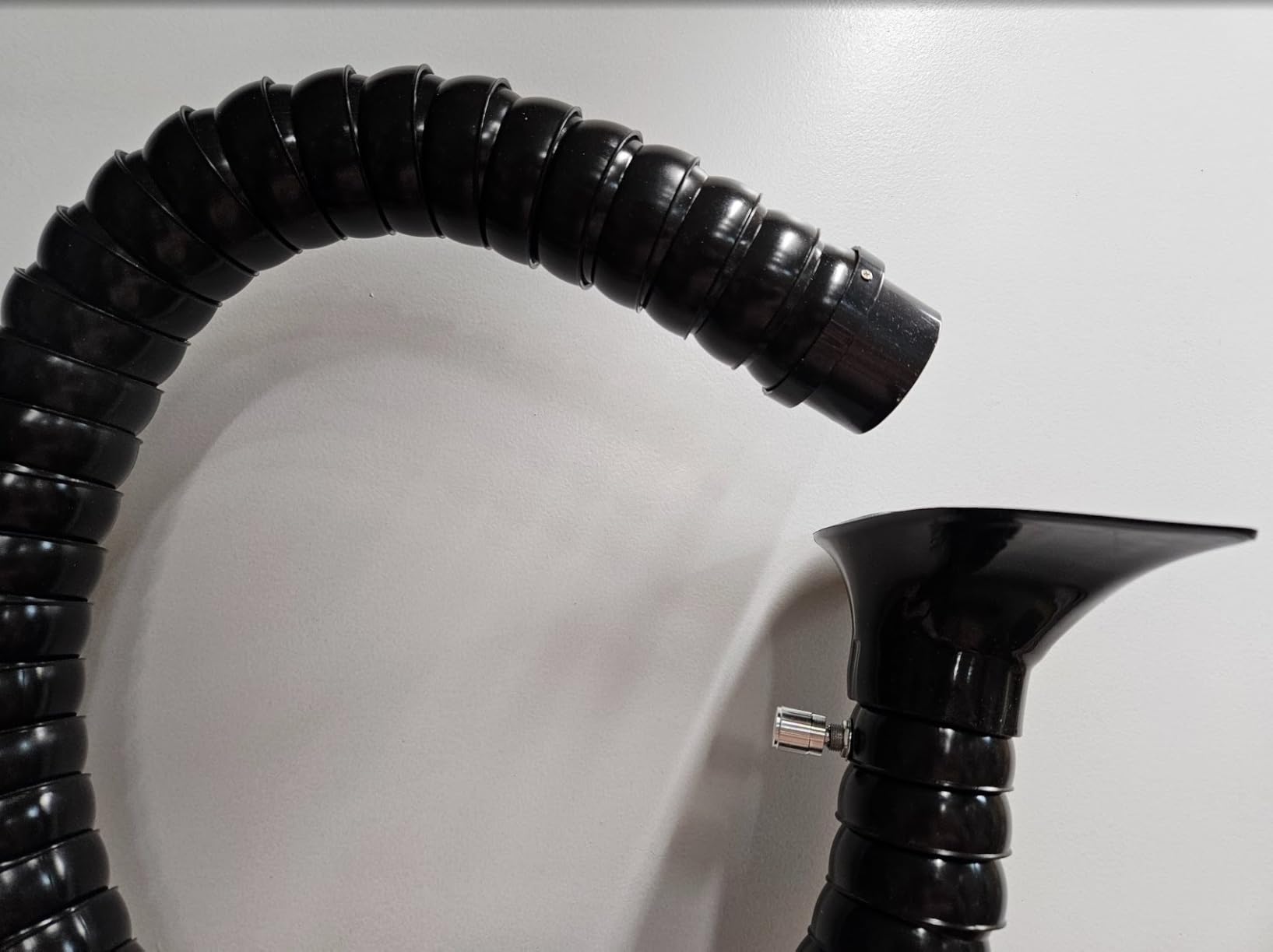 JUYO VONSAN Articulated Hose OD 75MM Flexible Duct Collector Arm Fume Extractor Hose Arm for Welding Laser Soldering Fume Extractor with Valve Smoke Remove Pipe customer photo 1