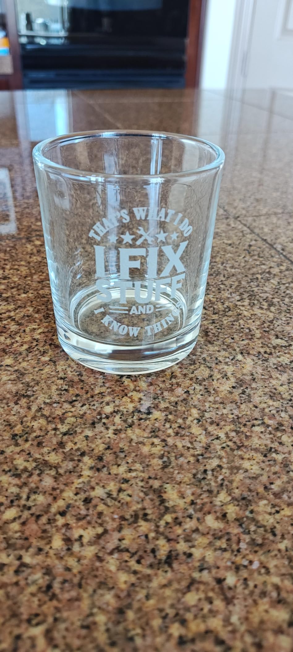 New Dad Gifts - First Father Day Gifts for First Time Daddy To Be, Expecting Boy Girl Father - Baby Shower Gifts for Men - Promoted to Dad 2026 10oz Whiskey Rock Glass customer photo 1
