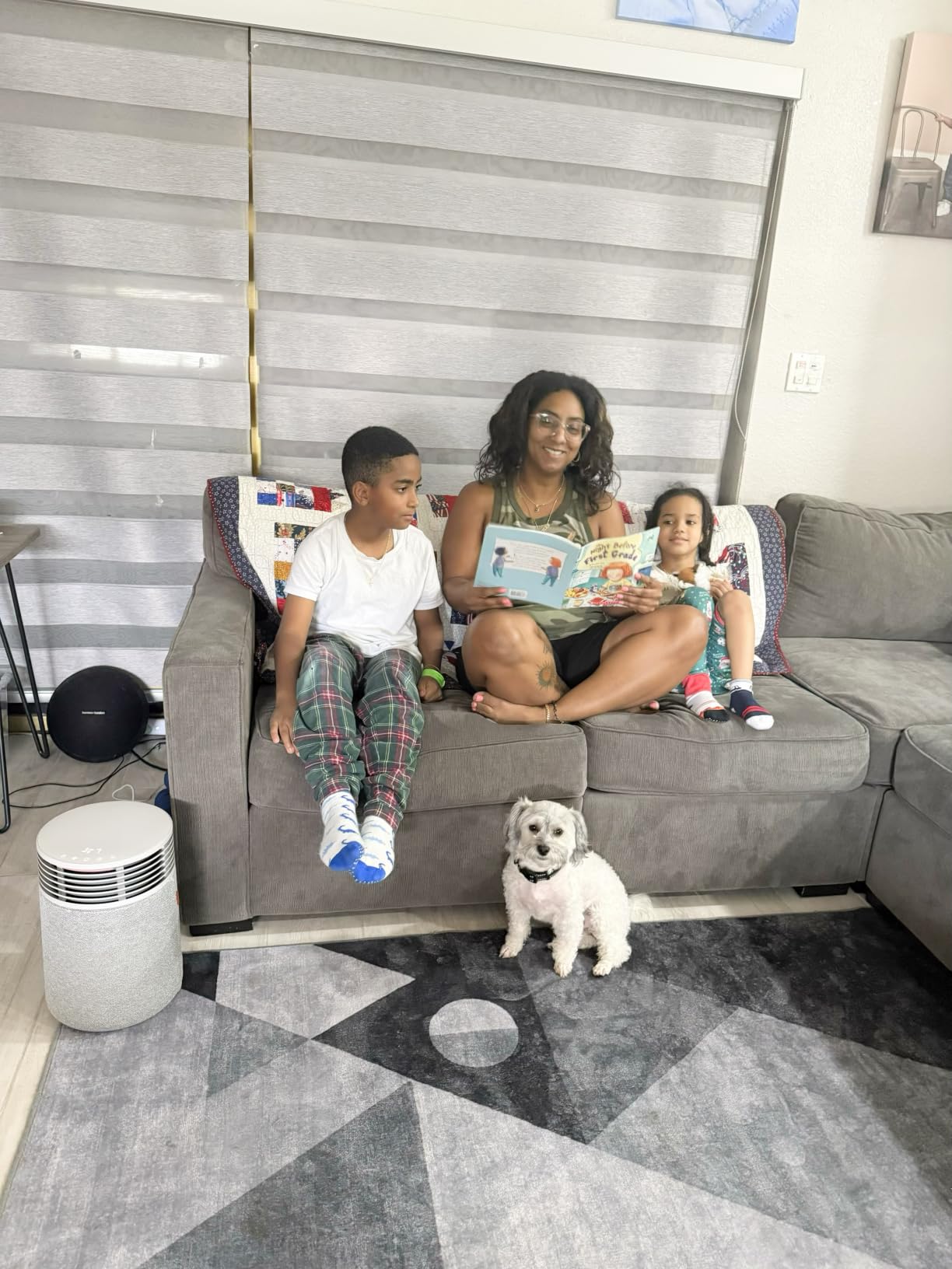 BLUEAIR Blue Signature Small Smart Air Purifier for Bedroom, Home & Office, HEPASilent Air Cleaner for Pets, Allergies, Dust & Smoke, Cleans 1,190 Sq Ft Per Hour, Quiet HEPA Air Purifier, App Control customer photo 1
