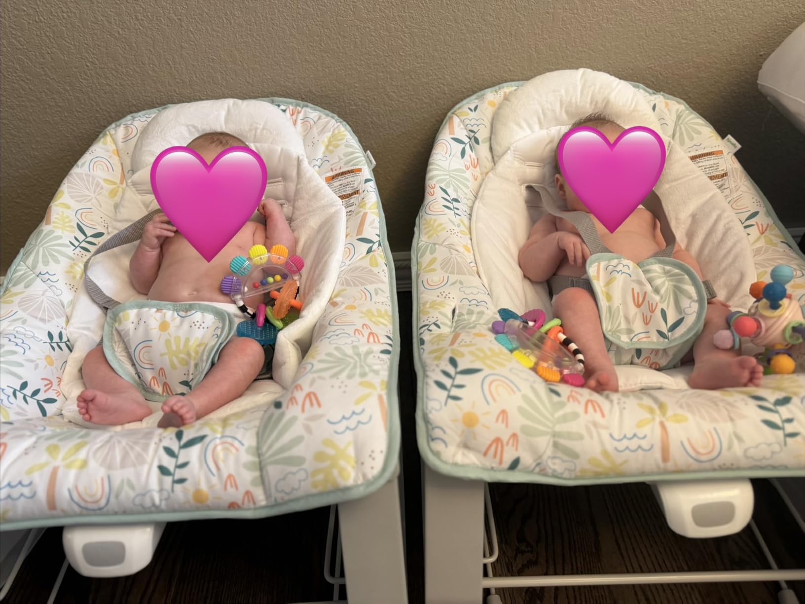 Ingenuity Keep Cozy 3-in-1 Vibrating Bouncer Rocker, Green customer photo 2