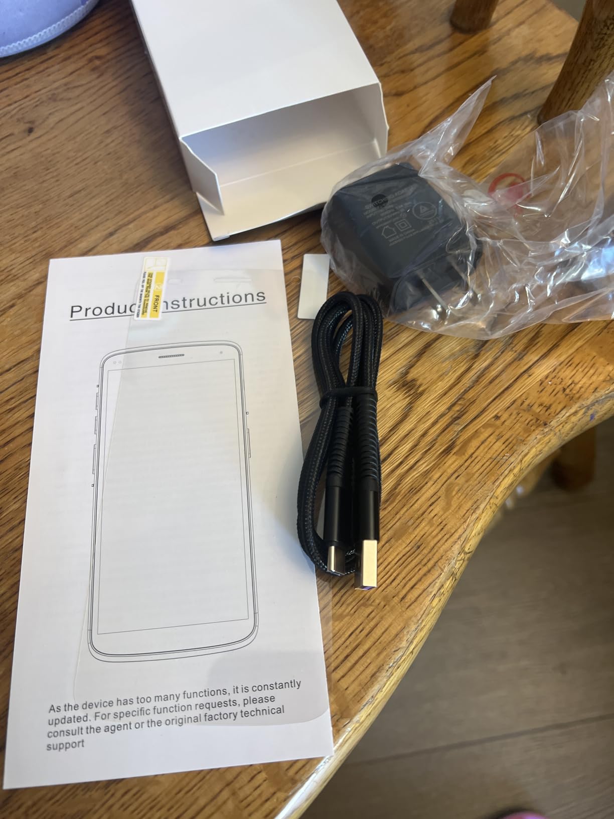 Android 15 Barcode Scanner F2, 6-Inch Handheld PDA with Zebra SE4710 | IP67 Rugged, 4.92 FT Drop Tested, 5050mAh Battery, GMS Certified, 4G LTE & Dual-Band WiFi, for Warehouse Inventory customer photo 2