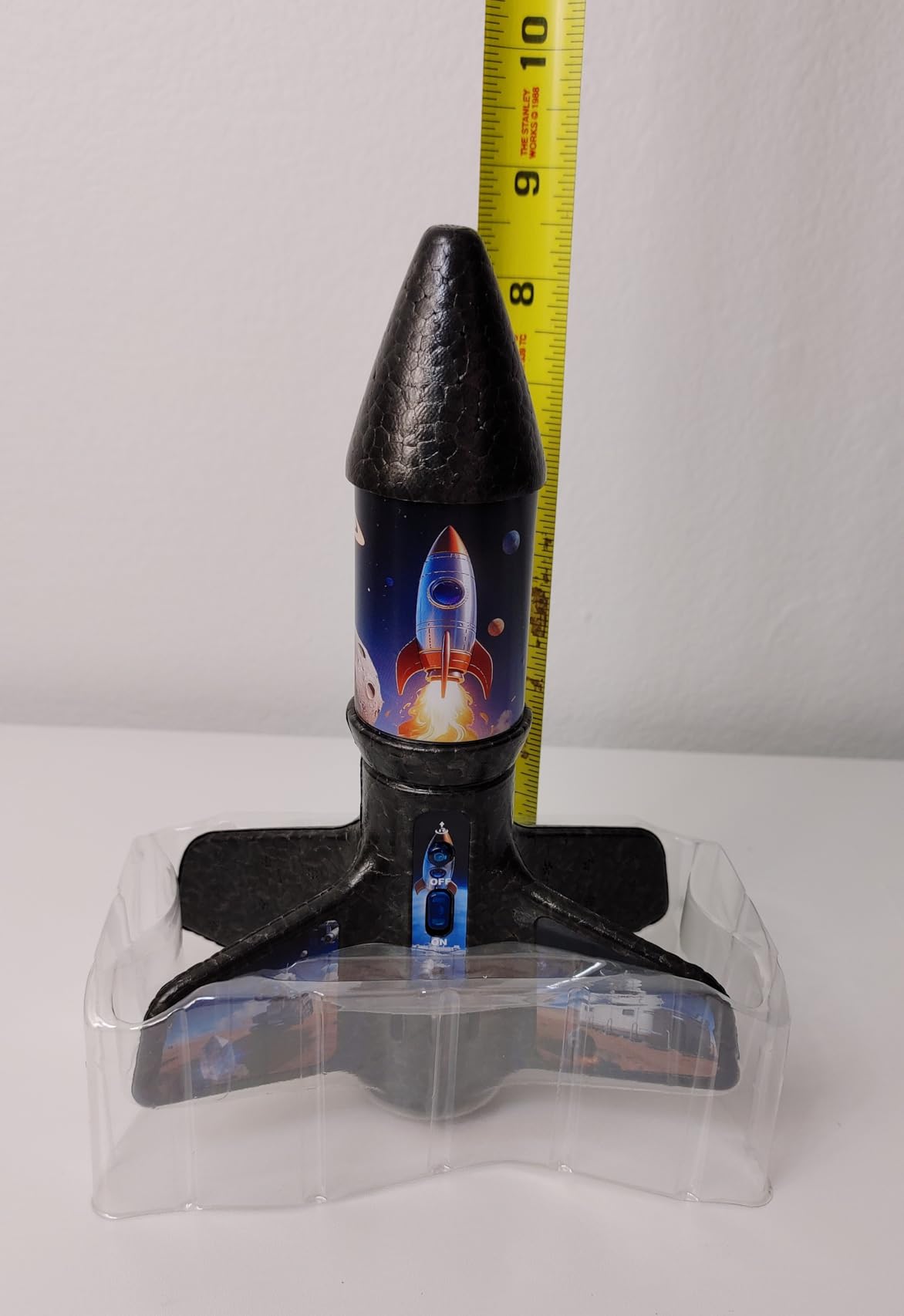 Rocket Launcher for Kids, Spinner Rocket, Rocket Toys for Boys Ages 6-13, 200ft Auto Launching, Rocket Launcher with LED and Parachute, 2-Altitude Launch, USB Rechargeable, Outdoor Toys Gift (Blue) customer photo 1