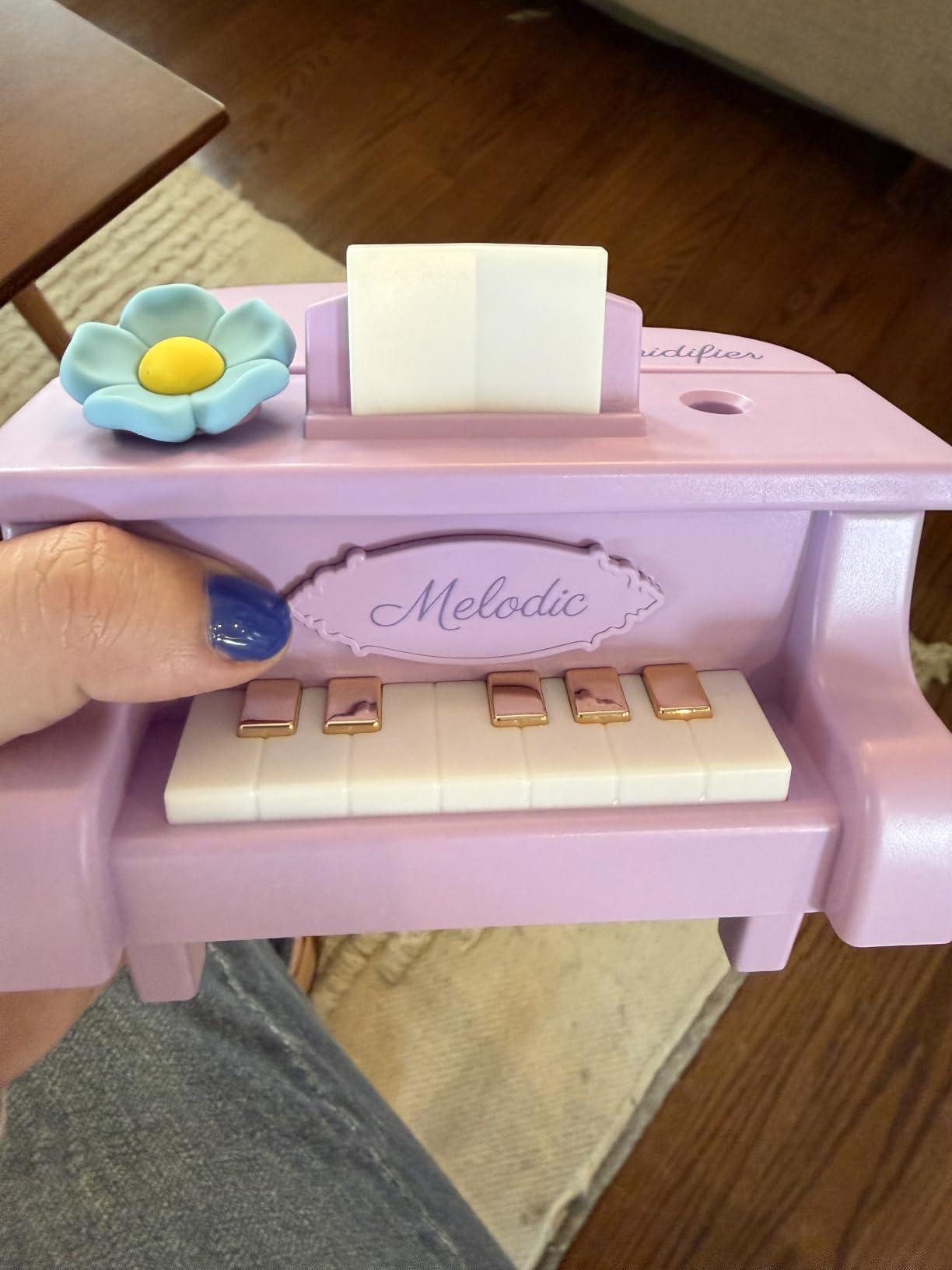Mini Piano Humidifier, Cute Desktop Air Humidifier customer photo 1