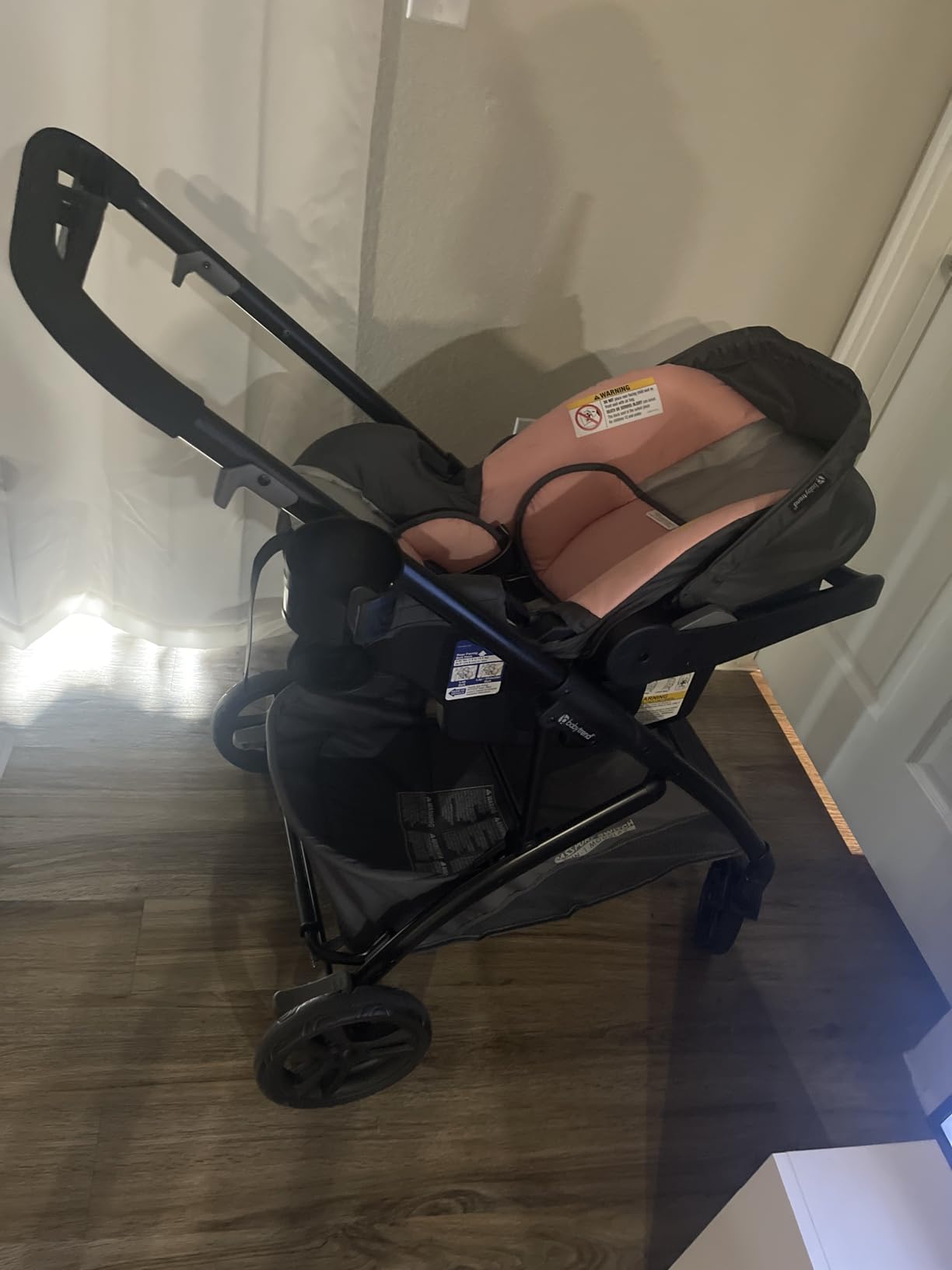 Baby Trend Passport Switch 6-in-1 Modular Travel System with EZ-Lift Plus Infant Car Seat, Midnight Cocoa customer photo 1