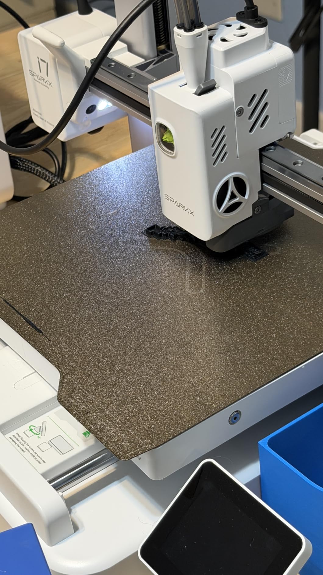 Creality SPARKX i7 Combo 3D Printer, Multi Color with CFS Lite High Speed AI Photo-to-3D Printing 95% Pre-Assemble Auto-Leveling Custom RGB Quick-Swap Essential Parts 10.24×10.24×10 inch customer photo 2