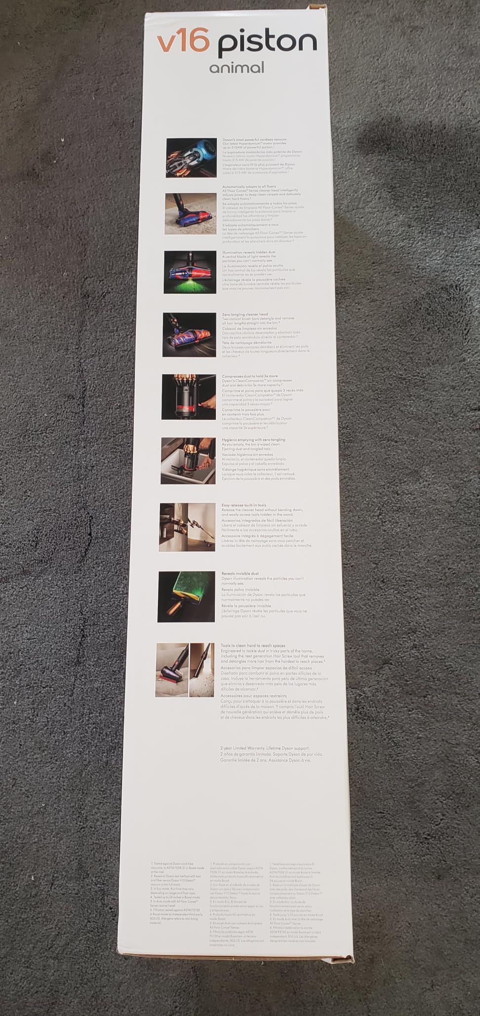 Dyson V16 Piston Animal Cordless Vacuum customer photo 1