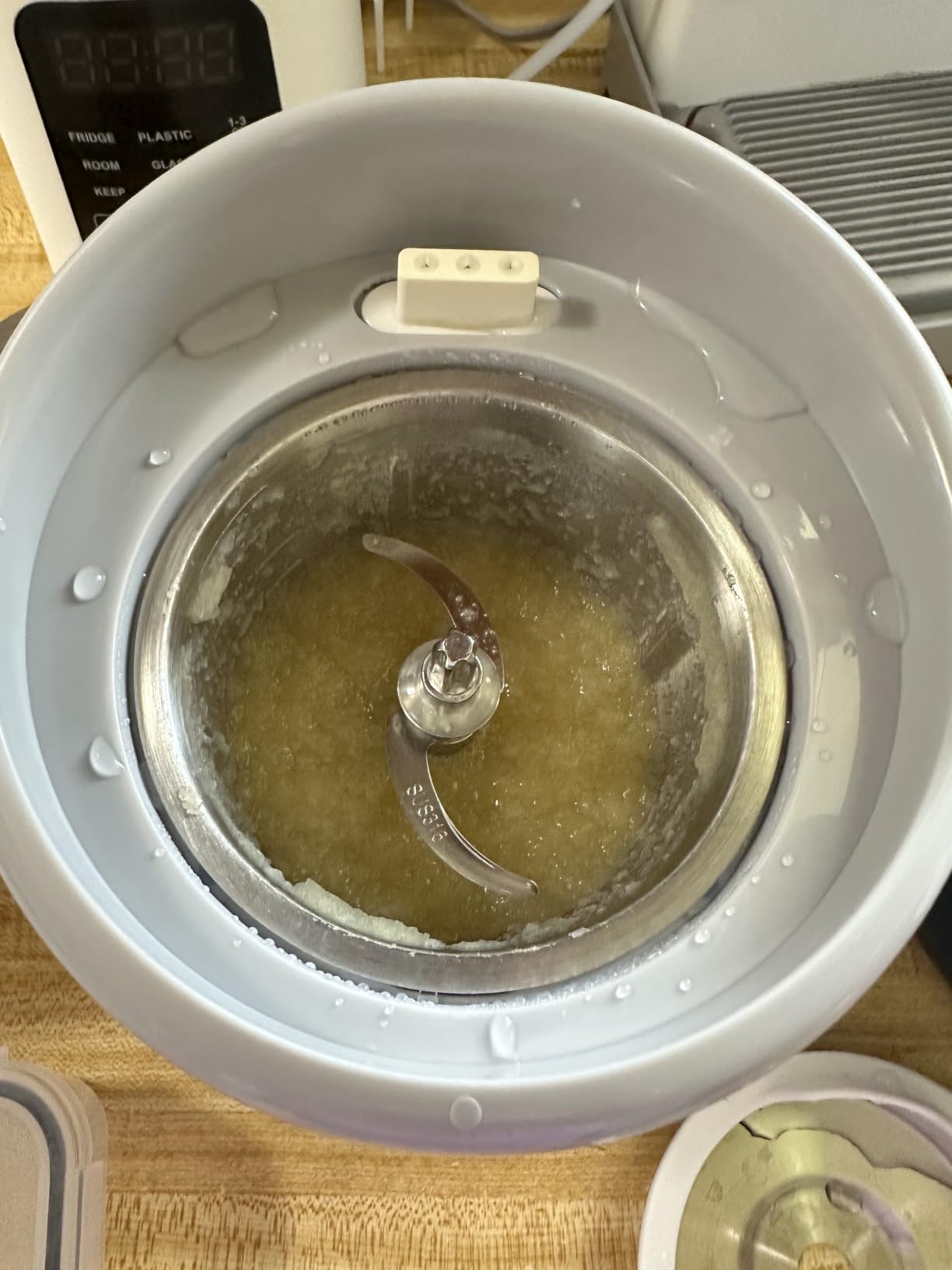 Bear Stainless Steel Baby Food Maker Processor, NutriEase 3-Stage Texture customer photo 2