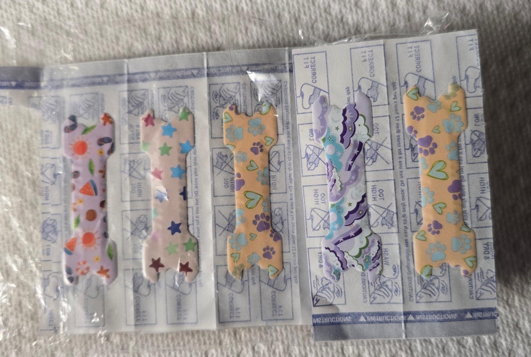 30pcs Small Size Kids Nasal Strips for Breathing Right,Kids Nose Strips with Cute Pattern,Nasal Strips for Snoring,Anti Snoring (Pattern B-30pcs) customer photo 2