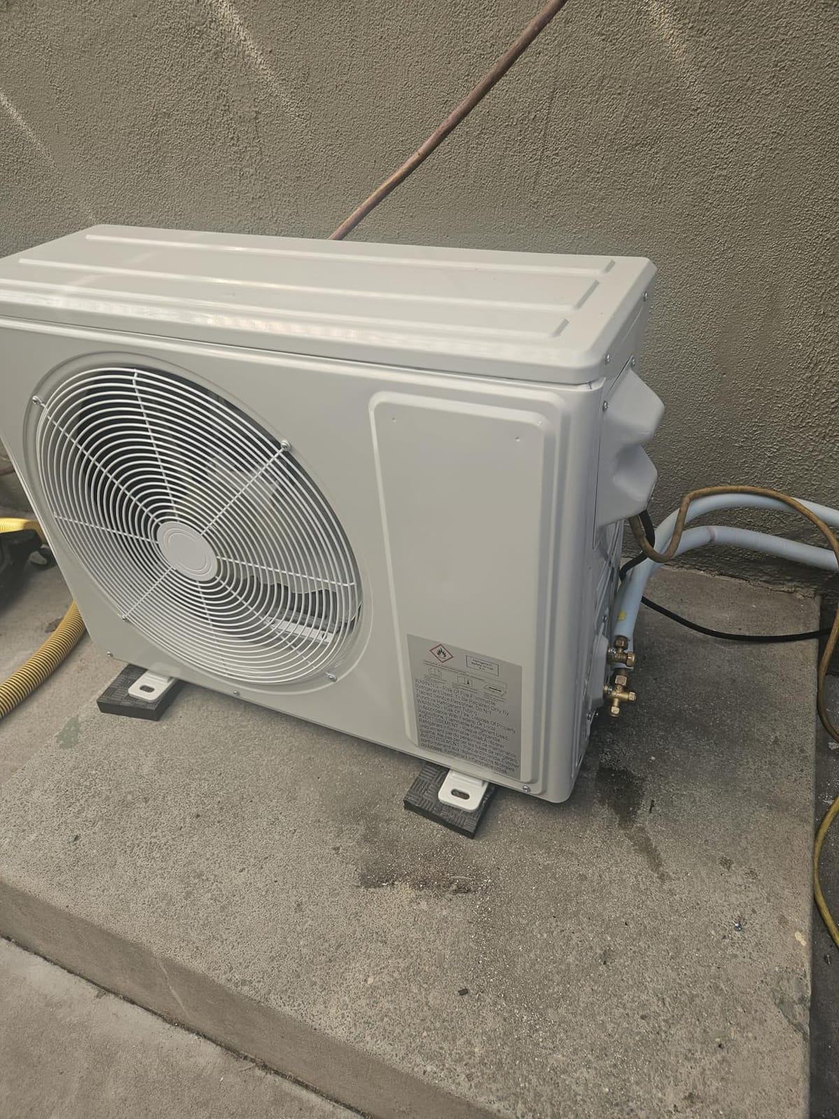 12000BTU Mini Split Air Conditioner Heat Pump, 19 SEER2 Inverter Compressor AC Unit Cools Rooms up to 750 Sq. Ft, 115V Ductless Split AC with Pre-Charged Condenser & Installation Kit(White) customer photo 2